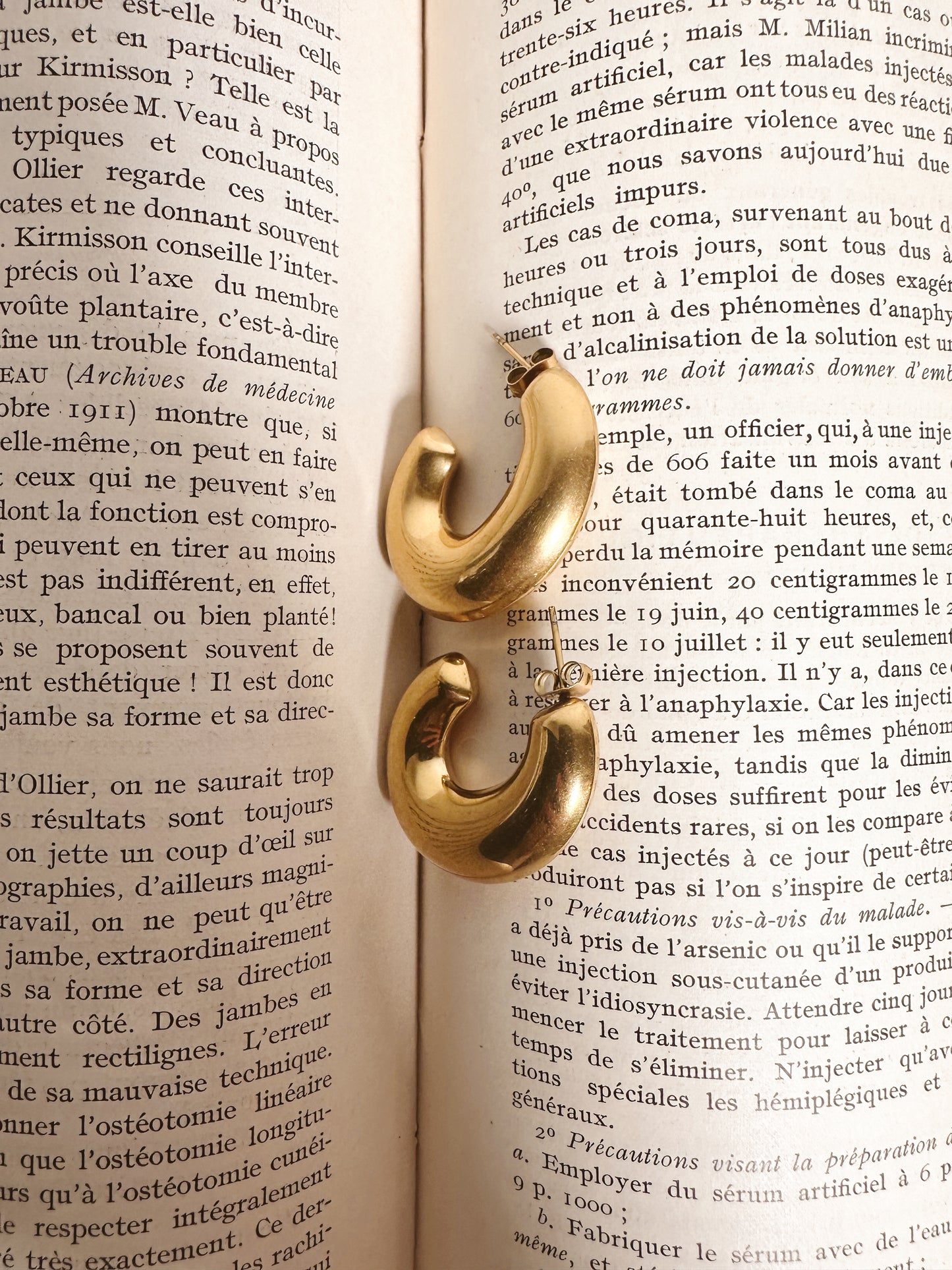 Boucle d’oreille Gold