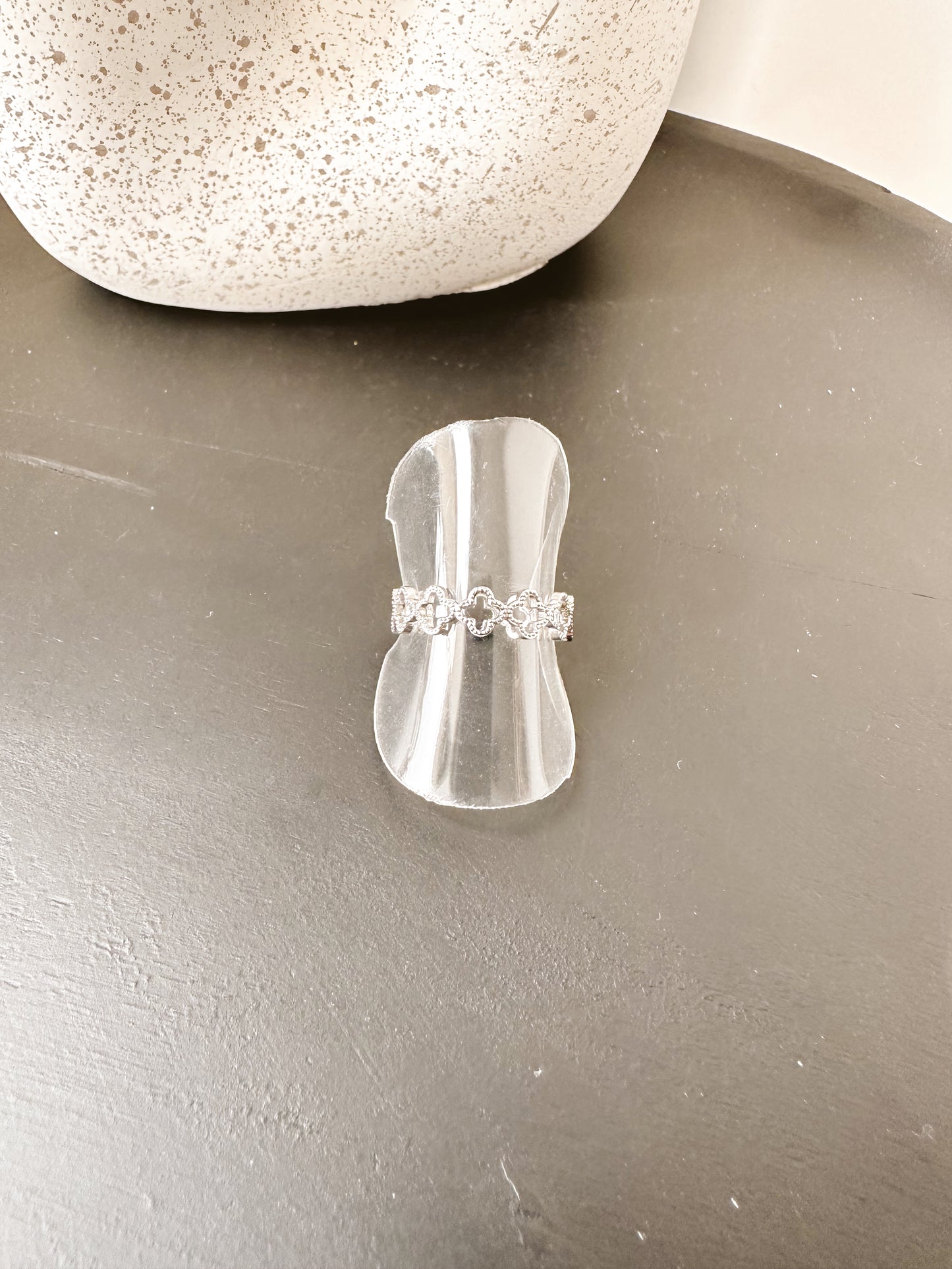 Bague trèfles