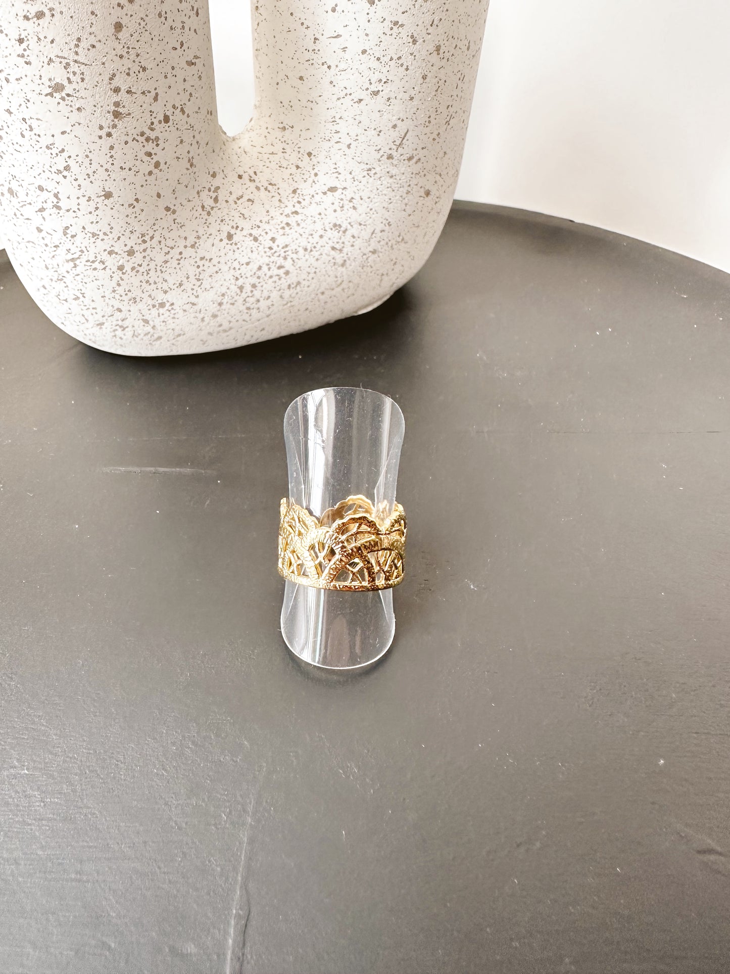 Bague géométrique