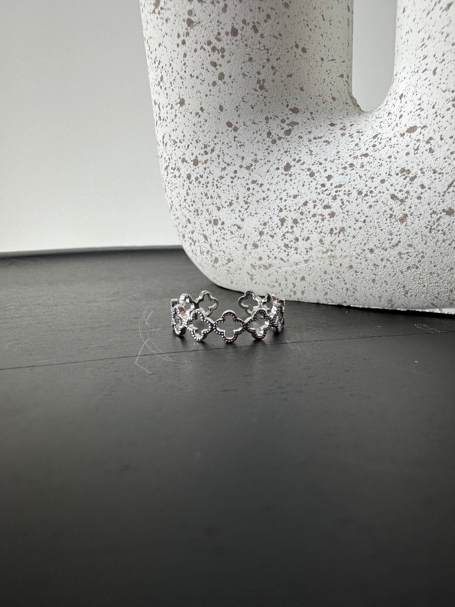 Bague trèfles
